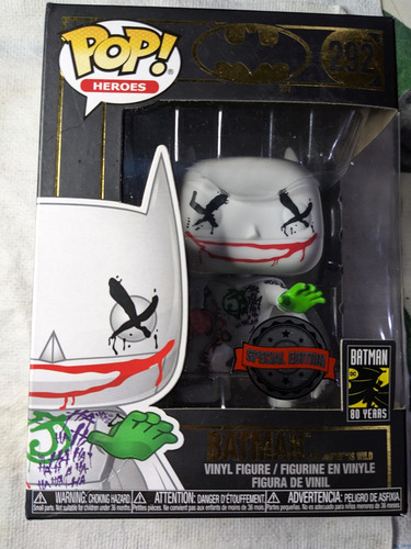 Funko Pop 292 Batman The Joker Is Wild (Usado)