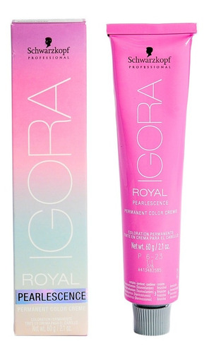 Schwarzkopf Igora Royal Pearlescence Tintura Coloración Pelo