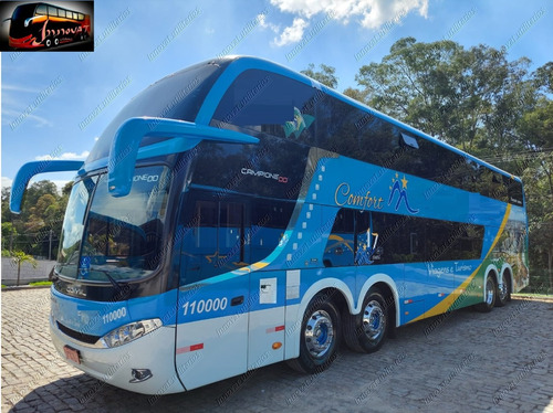 Comil Invictus Dd Scania K 440 Ano 2016 Baixo Km Cod 332