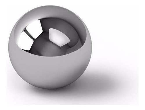 Esfera Aço Cromo 10mm - 100 Peças Aço Cromo Maciço