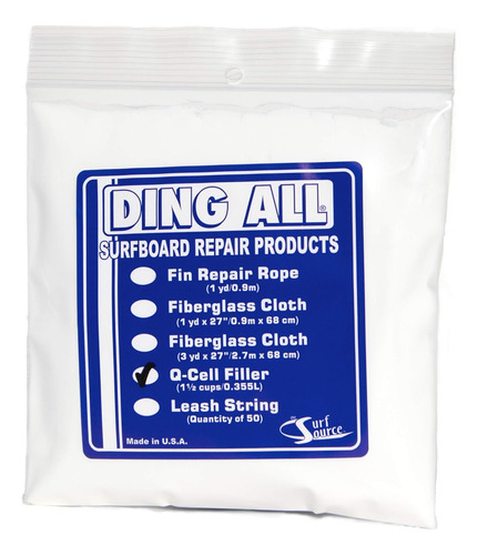Ding All Q-cell Filler - Bolsa De 12 Oz (1.3 Tazas Por Volum