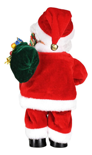 Papá Noel Animado De Papá Noel, Sacudiendo Vientre Mu...