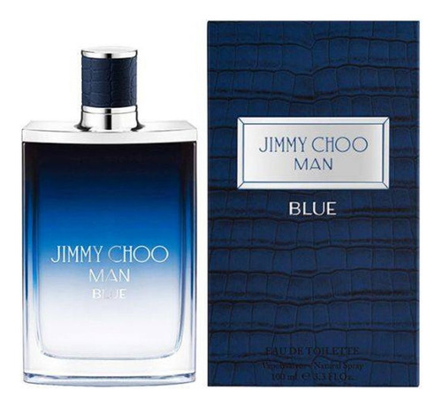 Perfume Jimmy Choo Blue Edt 100ml Para Hombre