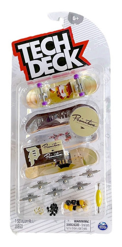 Tech Deck Fingerboard Primitive Pack 33.5mm | Laminates