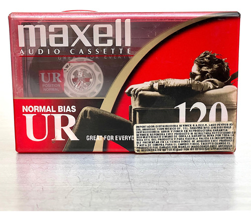  Maxell Ur 120 Min Audio Cassette Deck Normal Bias