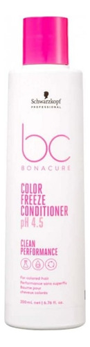 Acondicionador Schwarzkopf Bc Color Freeze Ph 4.5 200 Ml