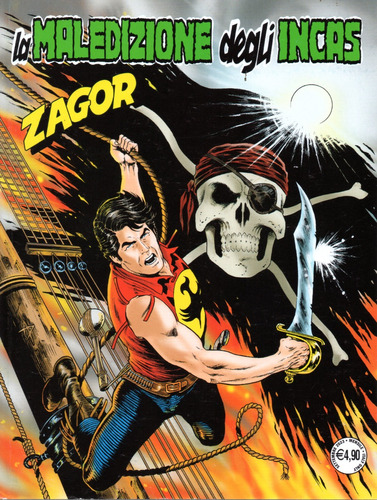 Zagor N° 749 - La Maledizione Degli Incas - 100 Páginas Em Italiano - Sergio Bonelli Editore - Formato 16 X 21 - Capa Mole - 2023 - Bonellihq Cx255 Jan24