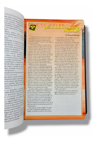 Imagen 8 de 8 de Biblia De Estudio Para Jovenes Rvr Imitacion Piel Azul