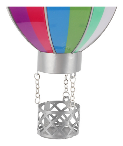 Lámpara Solar Globo 600mah Auto On/off Luz Cálida Jardín Iridiscente