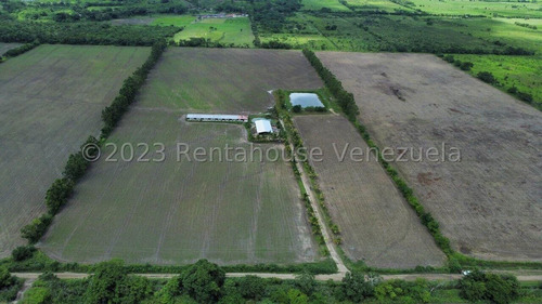 Carlos Colmenarez Felx 23-33543 Vende Finca Con 10 Hectareas Y 4.642 Mts Pozo Profundo De 80 Metros, Bomba De 14 Hp Luz Trifasica Laguna De 50 Por 40 Metros Cochinera De 30 Corrales