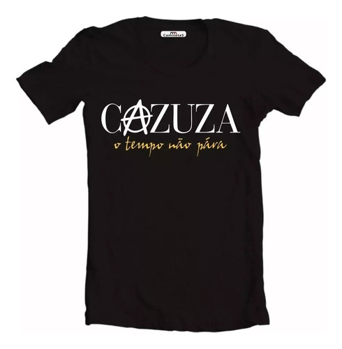 Camiseta Cazuza O Tempo Não Pára Camisa Blusa