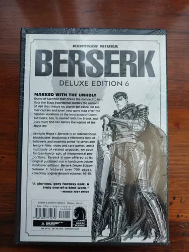 Berserk Deluxe Volume 6, De Kentaro Miura. Editorial Dark Horse