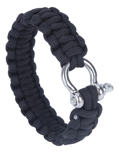 Pulsera De Supervivencia Paracord Militar 550 Tejido De Acer