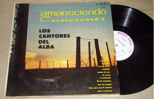 Los Cantores Del Alba Amaneciendo Canciones Lp Argentino