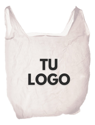 Bolsas Camisetas Con Logo Personalizadas X6.000unidades