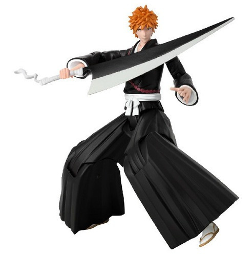 Ichigo Kurosaki Bleach Anime Heroes Bandai Figura Articulada