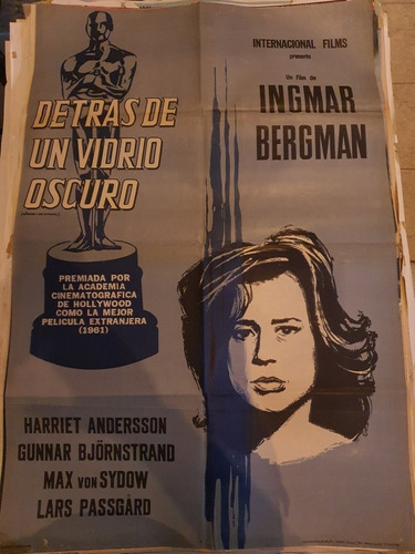 1 Afiche De Cine Antiguo Original-ignmar Bergman 569