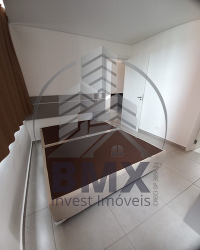 Imagem 12 de 26 de Venda/locação Jk Studio, Apartamento Mobiliado 46 M², 1 Dorm, Todo Com Armários, Living, Água Quente, Chuveiro Gás, Home Office, Spa, Lazer, Campolim - Ap00184 - 69955284