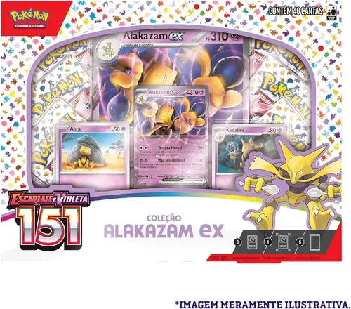 Carta Pokémon Alakazam Ex 25/124 - Português!!!, Produto Masculino Pokémon  Usado 26620032