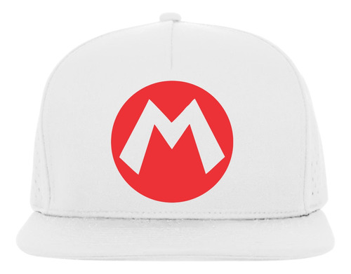 Gorra Plana Mario Bros Snapback Reflective 