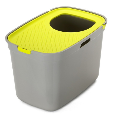 Arenero Para Gatos Con Tapa Anti-arena Top Cat