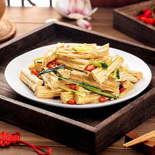 17.64 Oz De Beancurd Secas, Tofu Yuba Asifico, Ingredientes