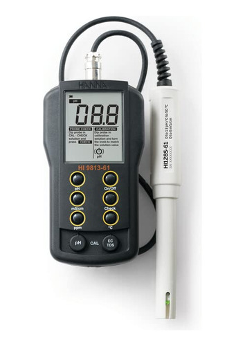 Hanna Instruments Hi -6n Medidor Ph/ec/tds De Temperatura C.