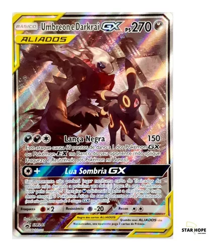 Box Poderes de Aliados - Umbreon e Darkrai-GX - Epic Game - A loja