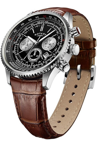 Reloj Rotary Aviator Gs00100/04/kit