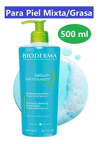 Gel Limpiador Bioderma Sébium - mL a $256