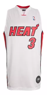 Camiseta Basquet Miami Heat Licencia Oficial Nba Basket Cke