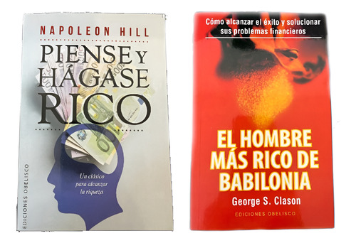 Libro Piense Y Hágase Rico + Hombre Más Rico De Babilonia