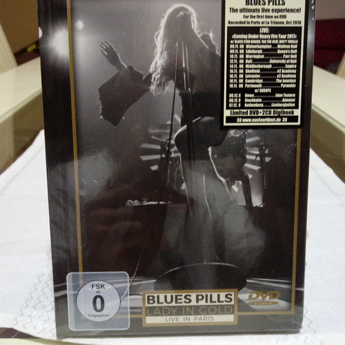 Blues Pills - Lady In Gold Live In Paris (dvd+2cd Digibook)
