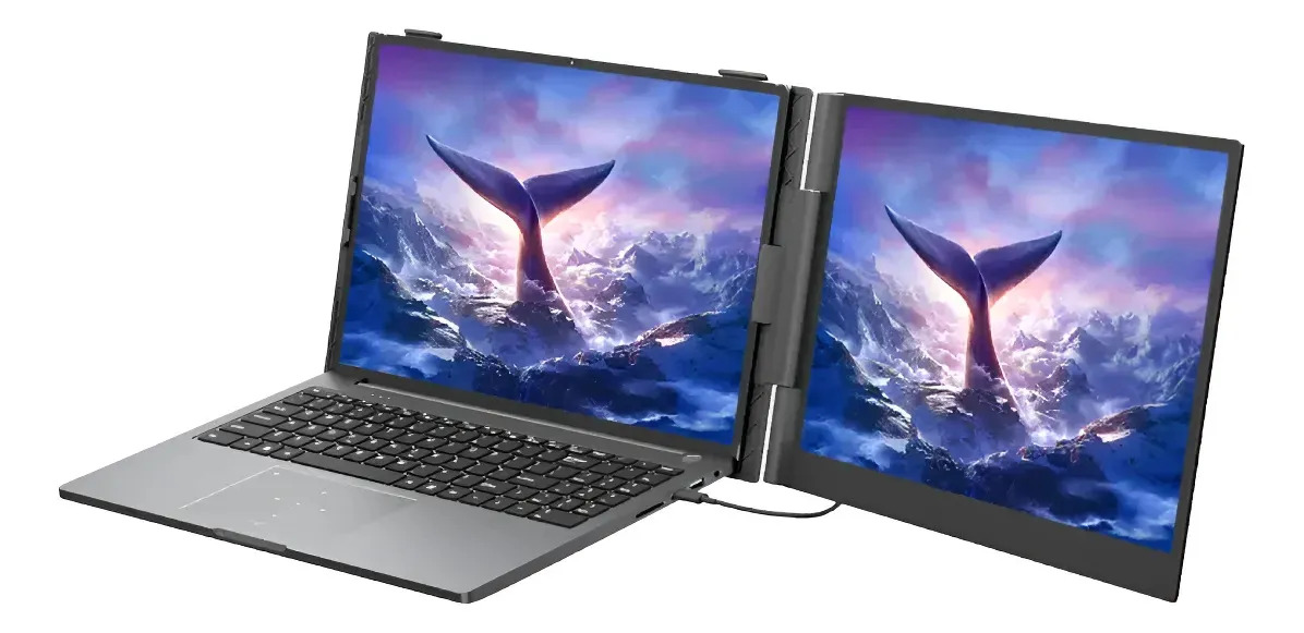 Monitor Portatil Blackview Scm6 14 Full Hd Ips Usb-c Laptop Negro