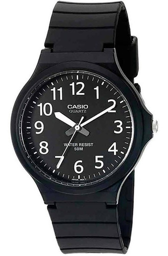 Relógio Casio Masculino Classico Preto Mw-240-1evdf