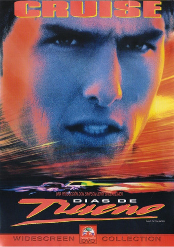 Dias De Trueno Days Of Thunder Tom Cruise Pelicula Dvd