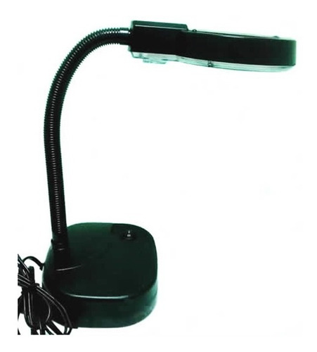 Lámpara De Mesa Ajustable Lupa Y Luz Led Zd-123-led