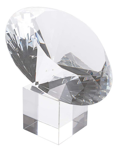 Enorme Diamante De Poliedro De Cristal De 150 Mm (5,9 P...