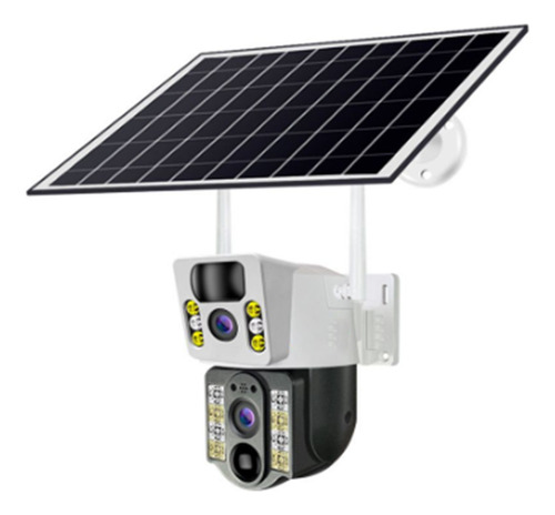 Cámara Solar Inalámbrica H58mp 4k 4g Sim Para Exteriores Con