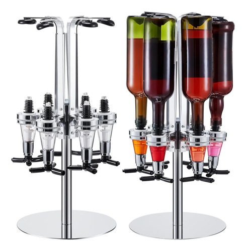 Dosador De Bebidas Com 4 Garrafas Bar Butler Dispenser