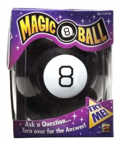 Bola Voladora Magic 8 Ball - Juego Original De  8 Mágic Fbv