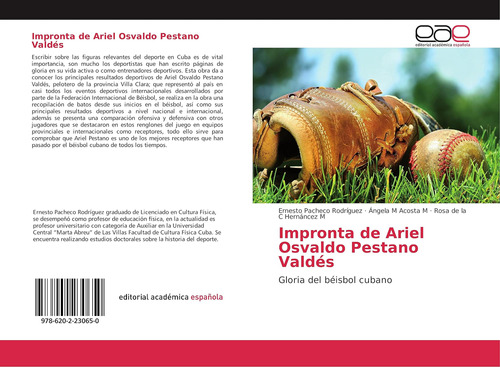 Libro: Impronta De Ariel Osvaldo Pestano Valdés: Gloria Del