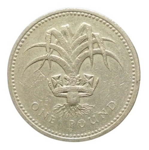 Reino Unido De Gran Bretaña 1 Pound 1990 Bt2#1