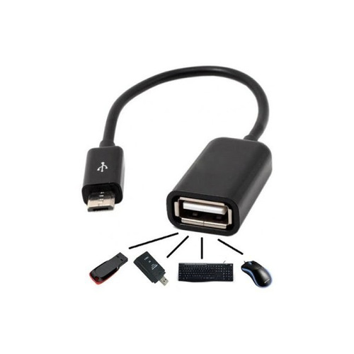 Cable Adaptador Otg De Microusb A Usb - Delivery