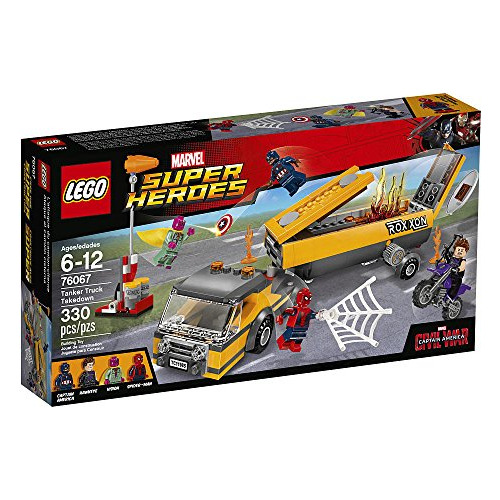 Ataque De Un Camión Cisterna Lego Marvel Super Heroes 76067