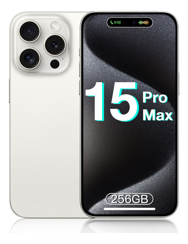 Edición Especial Smartphone 15 Pro Max Global Version Teléfonos Inteligentes De Pantalla Completa De 6,8 Pulgadas 8gb+256gb Dual Sim Otg Chatgpt