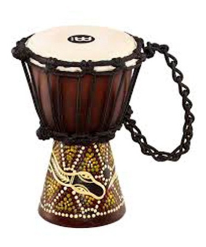 Djembe Mini Meinl Hdj Xxs 4 1/2  X 8  Caoba Solida 