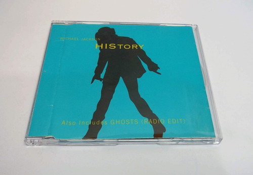 Cd Single Michael Jackson - History - Ghost - Radio Edit (Usado)