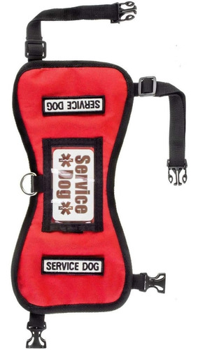 Arnes De Chaleco Para Perro De Servicio De Barkoutfitters, 