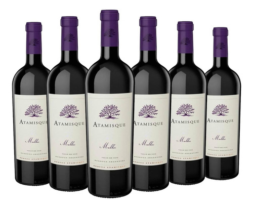 Vino Atamisque Malbec Caja X 6 X 750ml. --